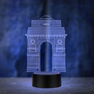 3D India Gate Design Structure Night Lamp